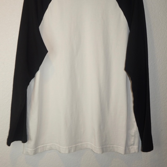 H&M Cream & Black Woman’s Baseball Shirt - Picture 3 of 7